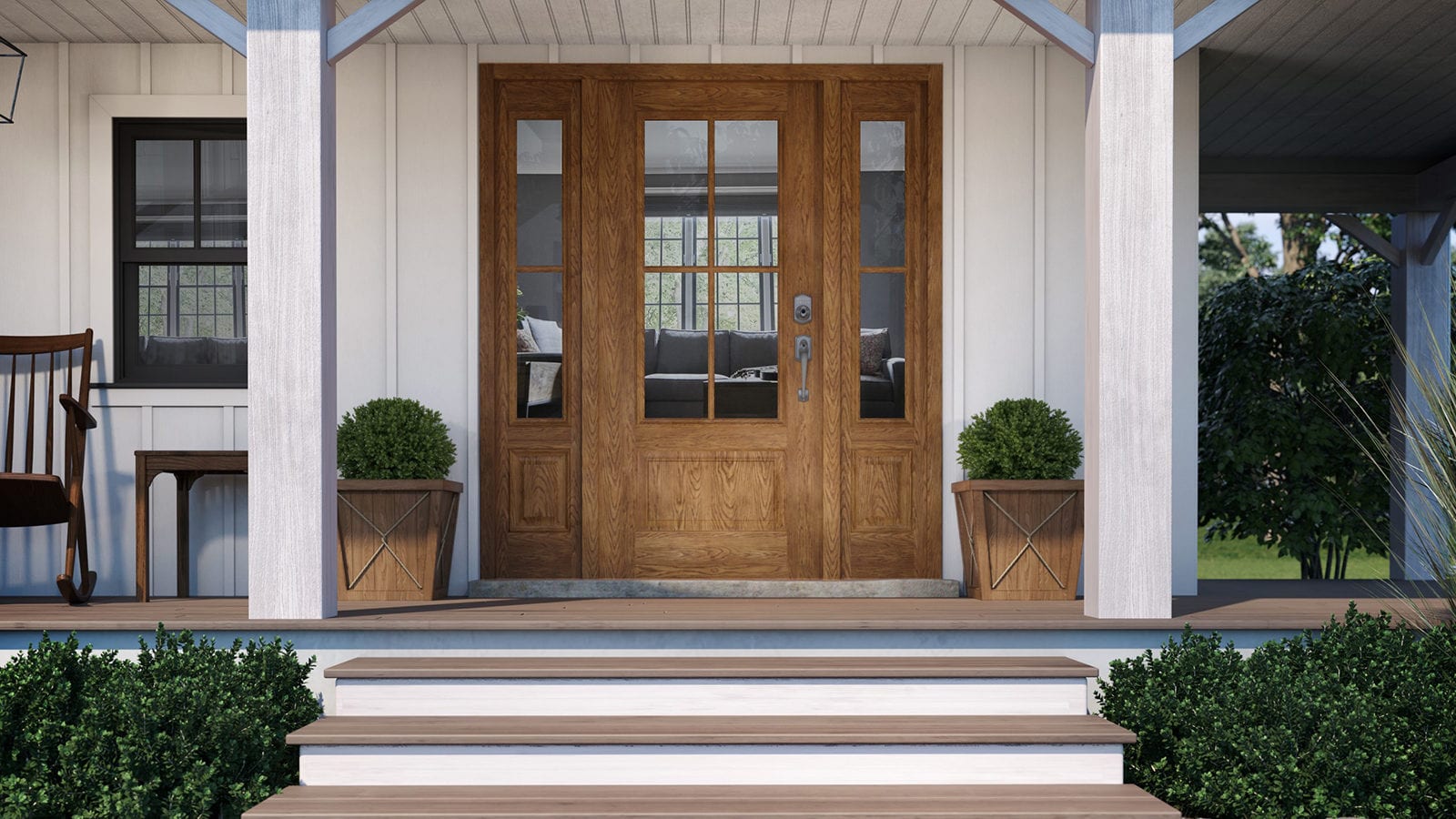 Single External Doors, Glazed & Solid Front Doors